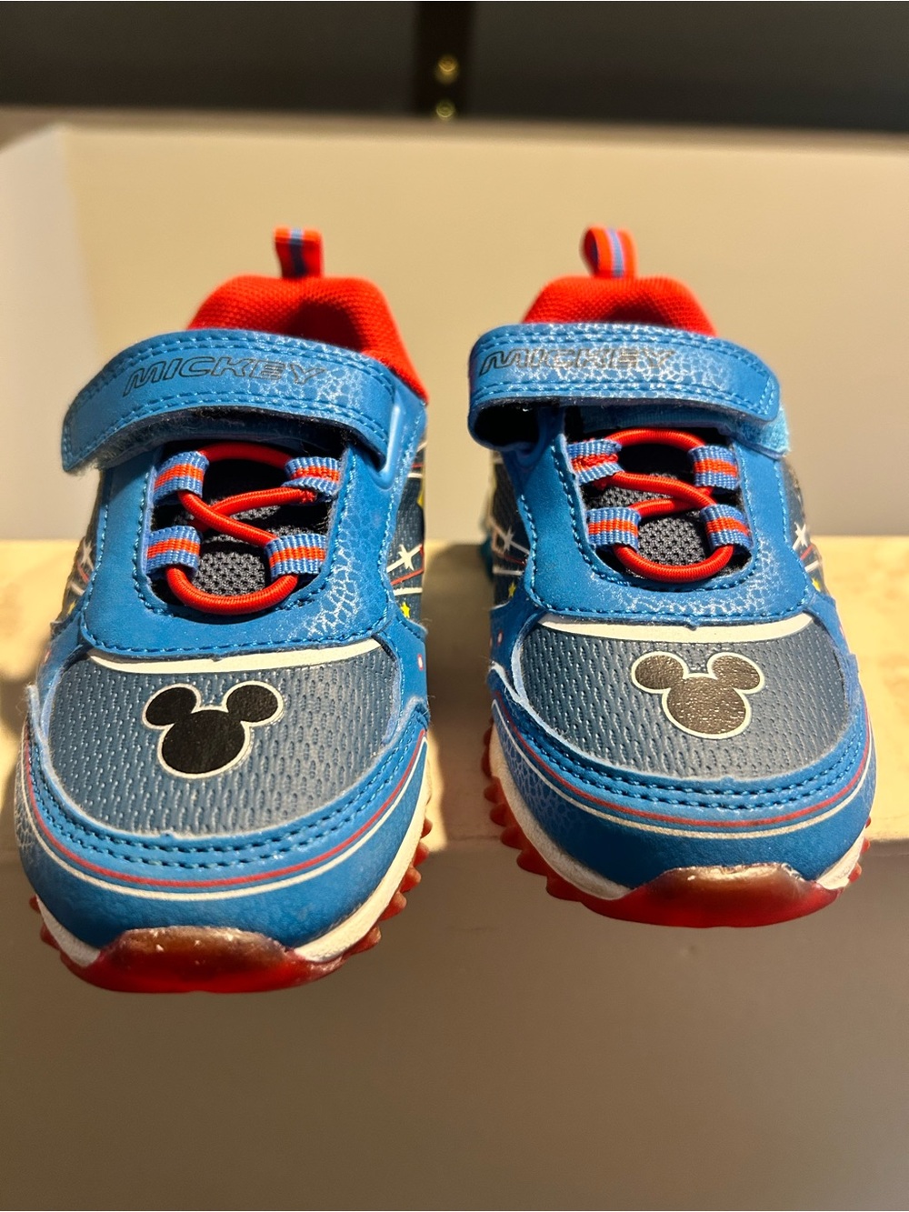 Blue & Red Kids Sneakers